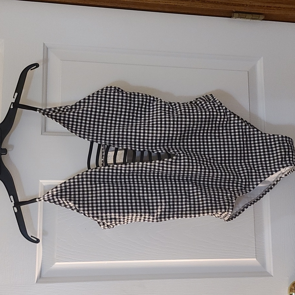 Time And Tru, Size 12-14, Checkered